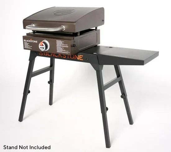 17" Commercial Flat Top Grill – 60,000 BTU Power + Cast Iron Griddle for Heavy-Duty Cooking